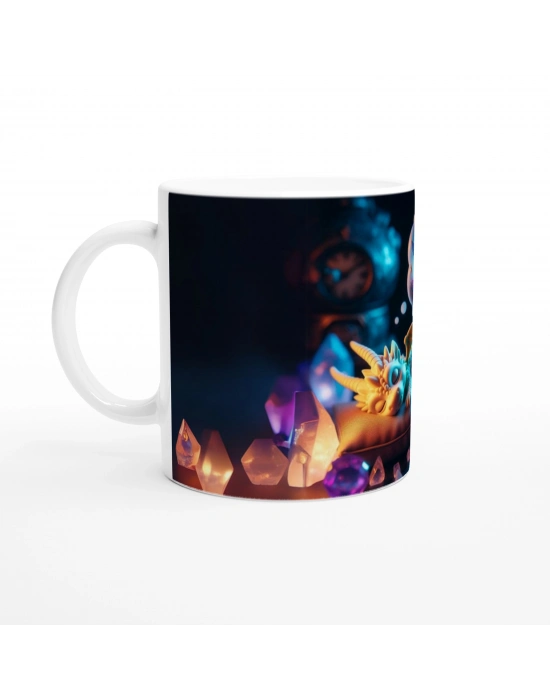 Rüya Ejderhası Fantastik Masal Temalı Çocuklara Özel Baskılı Kupa Bardak