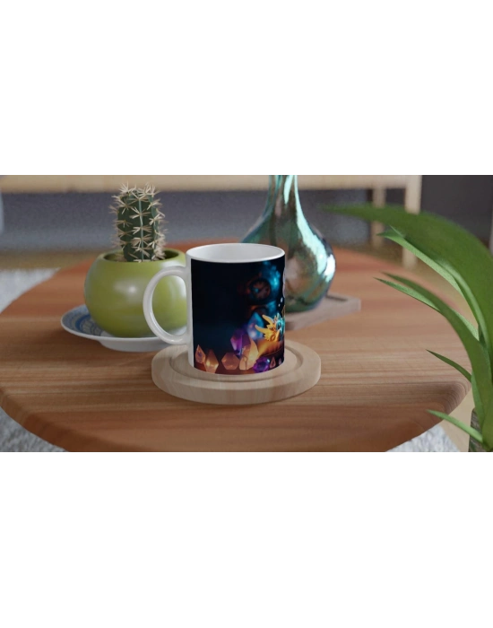 Rüya Ejderhası Fantastik Masal Temalı Çocuklara Özel Baskılı Kupa Bardak