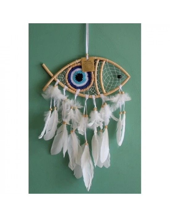 Rüya Kapanı Dream Catcher Balık Tasarımı