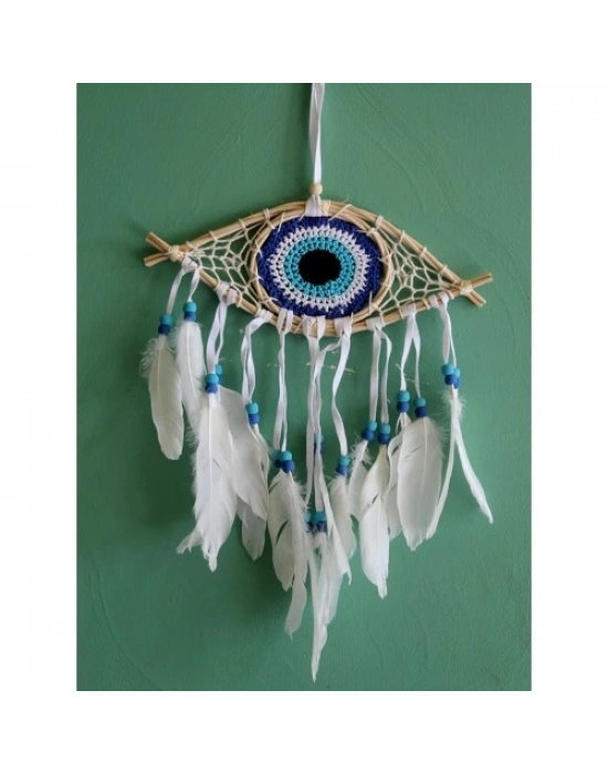 Rüya Kapanı Dream Catcher Göz Tasarımı Model 1