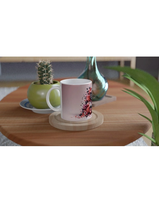 S Harfi Estetik Tasarımlı Kupa Bardak