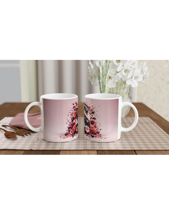 S Harfi Estetik Tasarımlı Kupa Bardak