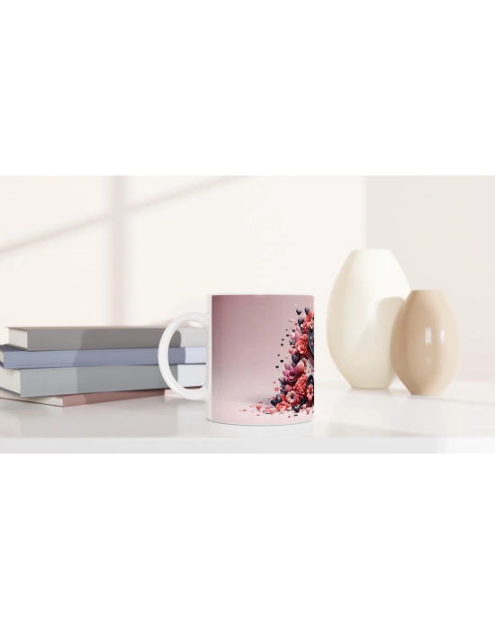 S Harfi Estetik Tasarımlı Kupa Bardak