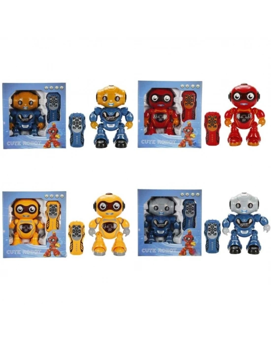 S00004551 R/C SEVİMLİ ROBOT SESLİ/IŞIKLI 2A 2R