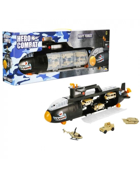 ® S00004553 OYUN SET ASKERİ DENİZALTI 55CM -SUN