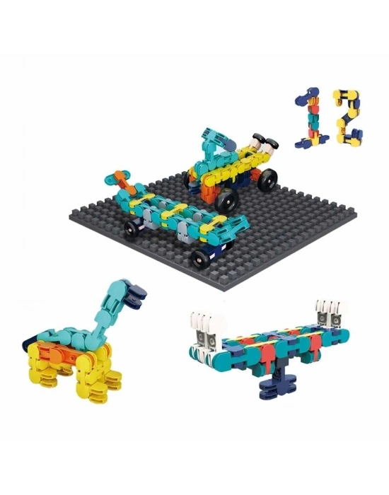 ® S00004843 BLOK BUİLDİNG ŞEKİLLİ YAPIM BLOKLARI 107