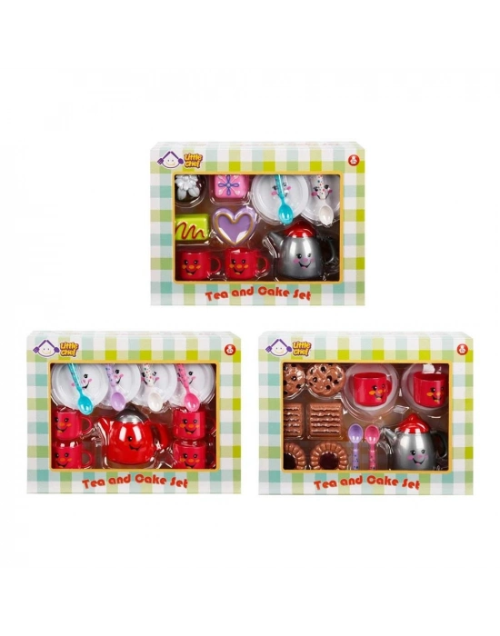 ® S00023301 YİYECEKLER ÇAY/KEK SET 12-14PRÇ.KÇK.-SUN