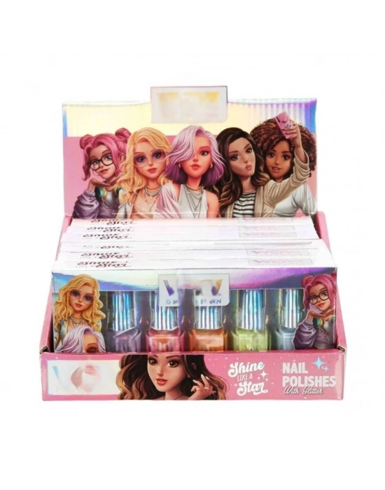 S00088543 -Neon Renkli 5li Oje Seti