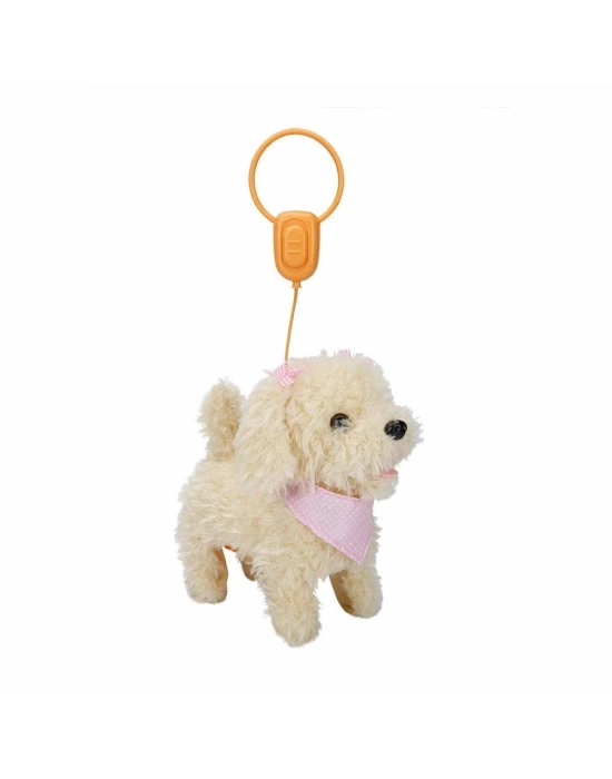 ® S01002858 YÜRÜYEN SEVİMLİ KÖPEK  SESLİ BEYAZ-SUN