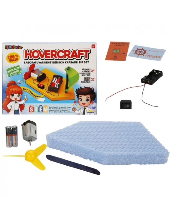 ® S01005062 SUN-YEK-EDS BİLİM SET HOVERCRAFT DENEY