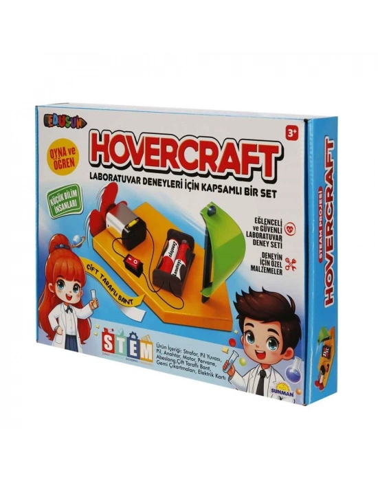 ® S01005062 SUN-YEK-EDS BİLİM SET HOVERCRAFT DENEY