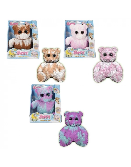 ® S01012331 FİGÜR SOFT BEAR DELUX KARAN PARLAYAN-SUN
