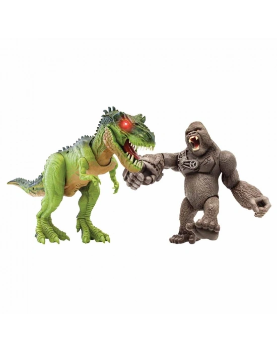 ® S01071144 OYUN SET PRİMAL CLASH GORİLLA/TREX 2Lİ