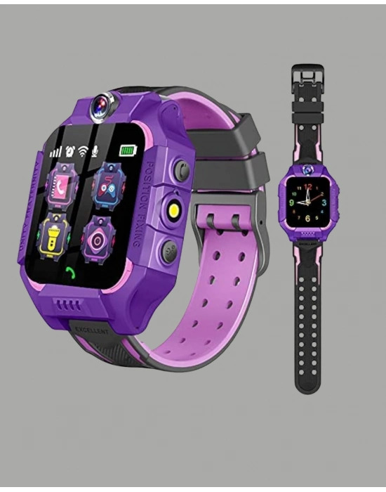 S10 Mor Akıllı Çocuk Saati