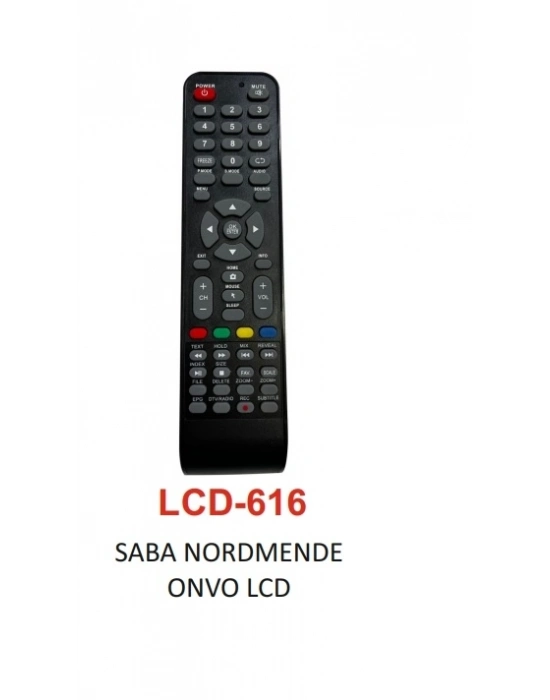 Saba - Nordmende - Onvo Lcd Uyumlu Tv Kumandası - Lcd 616