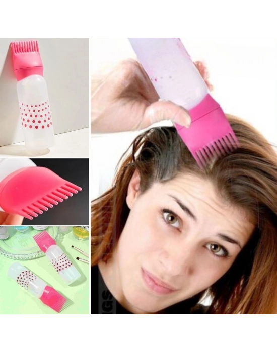 ®  Saç Boyama Aparatı Taraklı Saç Bakımı Krem Saç Yağı Uygulama Aparatı