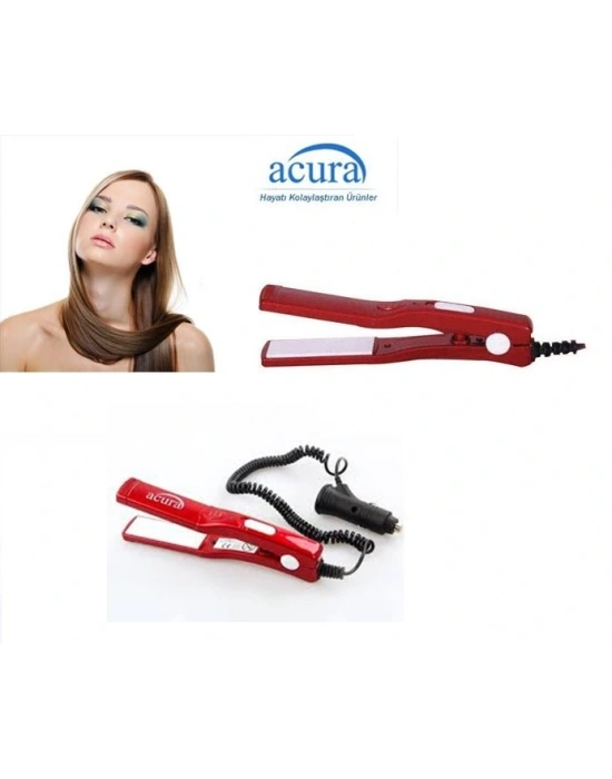 Saç Maşası Araçta Kullanılabilen Saç Düzleştirici Saç Maşası