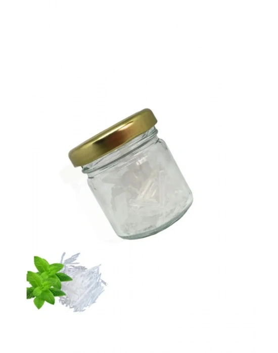 Saf Kristal Mentol %100 1. Kalite 50 Gr