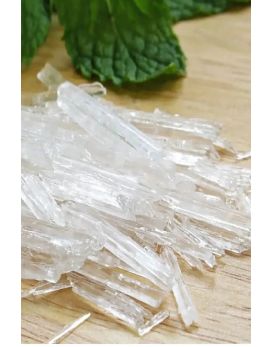 Saf Kristal Mentol %100 1. Kalite 50 Gr