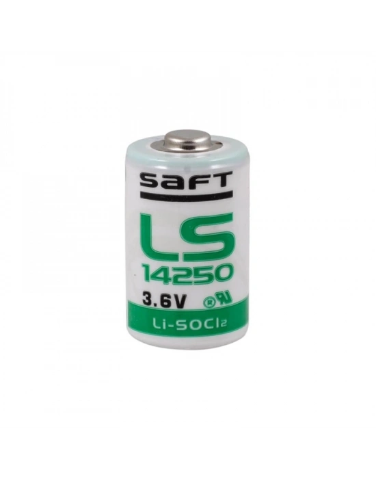 Saft Ls 14250 3.6v 1/2 Aa Size  Lithium Pil  (li-socı2)