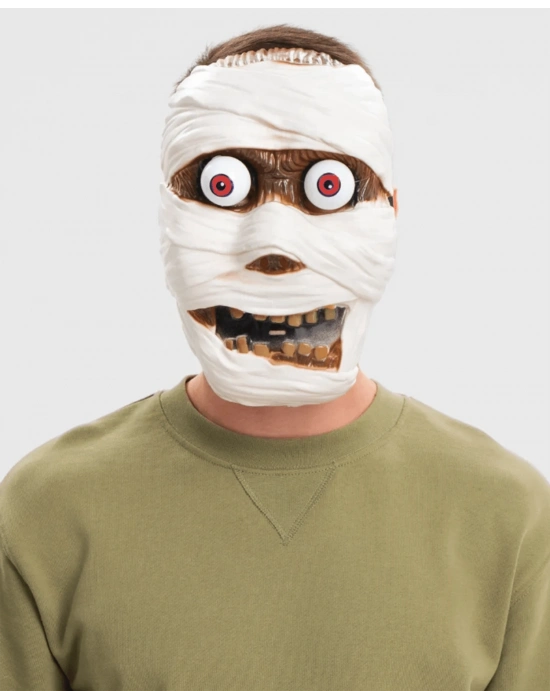 Sallanan Yaylı Oynar Gözlü Mumya Maskesi