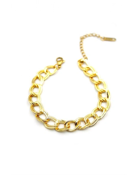 Samanyolu Zincir Bileklik - Küçük - Altın