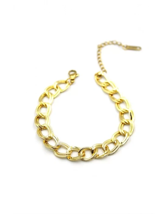 Samanyolu Zincir Bileklik - Küçük - Altın