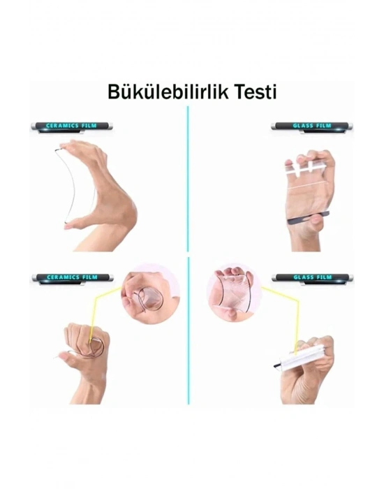 Samsung A21S Uyumlu 9d Tam Kaplayan Parmak Izi Bırakmayan Ekran Koruyucu Film