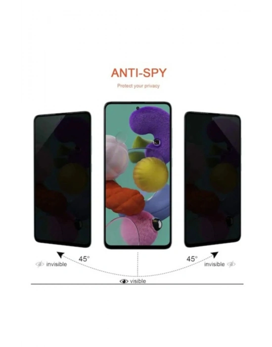 Samsung A33 Uyumlu Hayalet Ekran Gizli Tam Kaplayan Kırılmaz Cam Seramik Ekran Koruyucu Film