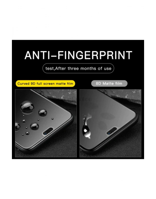 Samsung A51 Uyumlu 9d Tam Kaplayan Parmak Izi Bırakmayan Ekran Koruyucu Film