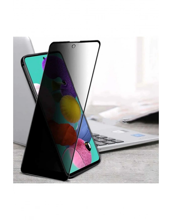 Samsung A71 Uyumlu Hayalet Ekran Gizli Tam Kaplayan Kırılmaz Cam Seramik Ekran Koruyucu Film