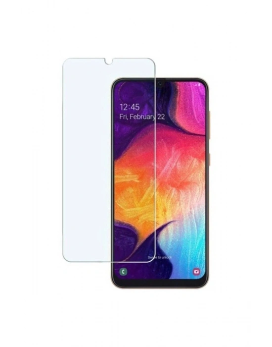 Samsung Galaxy A20 Uyumlu Premium Ekran Koruyucu 9h Sert Temperli Kırılmaz Cam Koruma Şeffaf