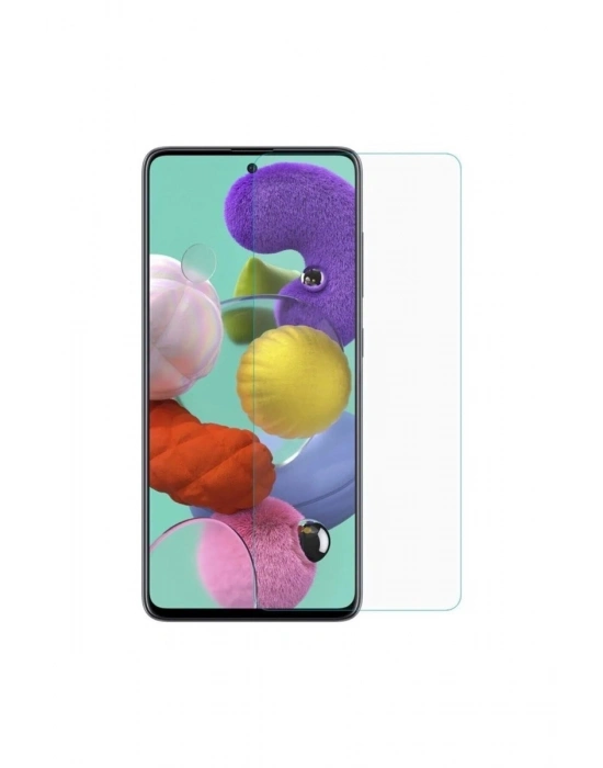 Samsung Galaxy A71 Uyumlu Premium Ekran Koruyucu 9h Sert Temperli Kırılmaz Cam Koruma Şeffaf