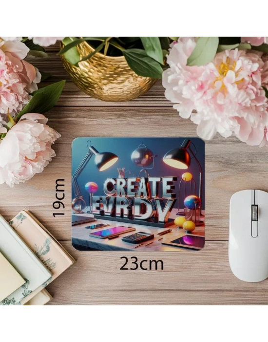 Sanatçılar ve Yaratıcılar İçin Mousepad - 19x23 cm 2 mm Dikdörtgen İthal Baskılı Mouse Pad