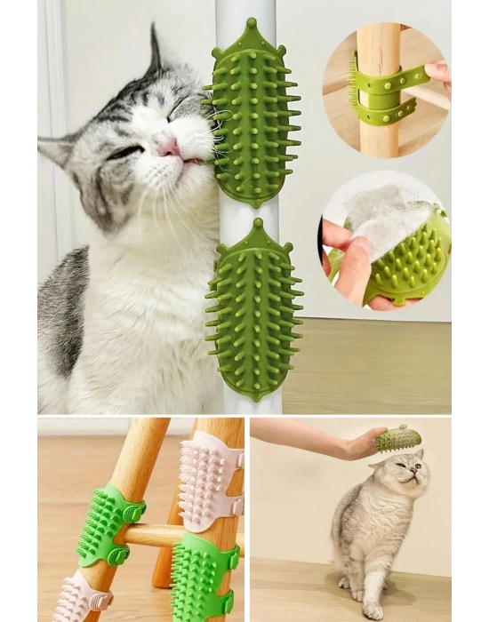 ®  Sandalye Ayağına Takılabilen Ayarlanabilir Silikon Kedi Kaşınma Tarağı