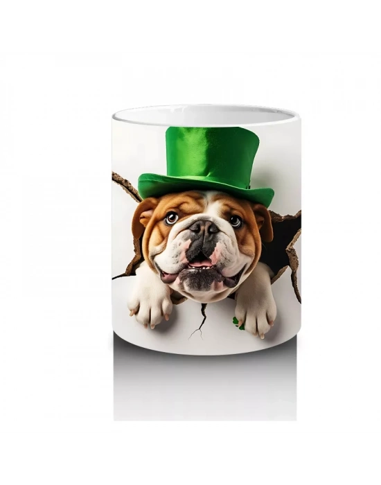 Şans Şapkası Takan Labrador – Baskılı Kahve Kupası