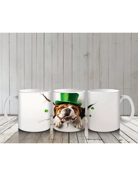 Şans Şapkası Takan Labrador – Baskılı Kahve Kupası