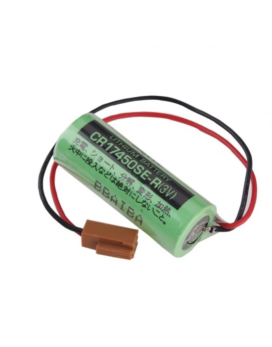 Sanyo / Fdk Cr17450se-r 3v 4/5a Size Lithium Pil - Kahverengi Soket