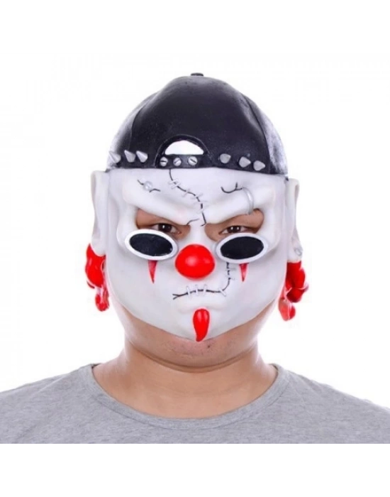 Şapkalı Lateks Maske