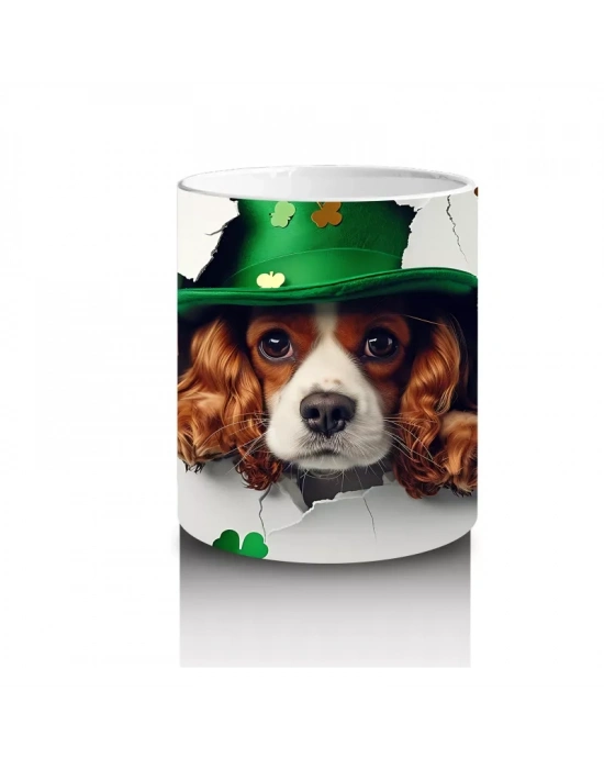 Şapkalı Spaniel Cinsi Köpek – Baskılı Kahve Kupası