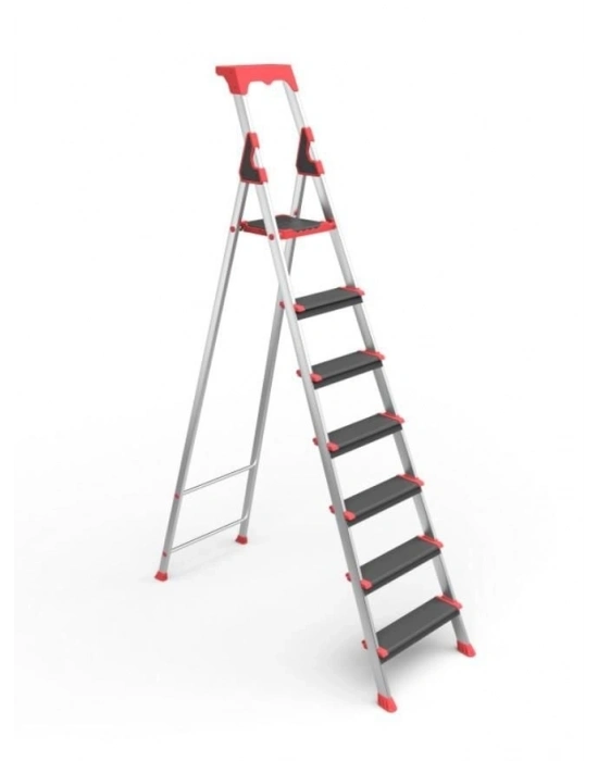 ® Saraylı Professional Alüminyum Merdiven 6+1