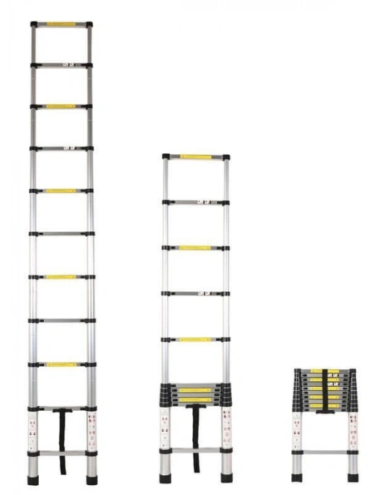 ® Saraylı Teleskopik Merdiven 11 Basamak 3.20 Metre