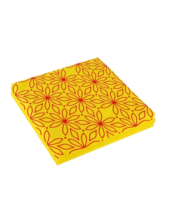 Sarı Temizlik Bezi 8li Paket