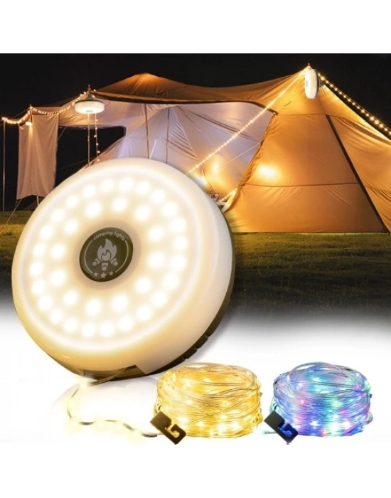 Şarjlı 10 Metre Kamp Lambası Led Işık
