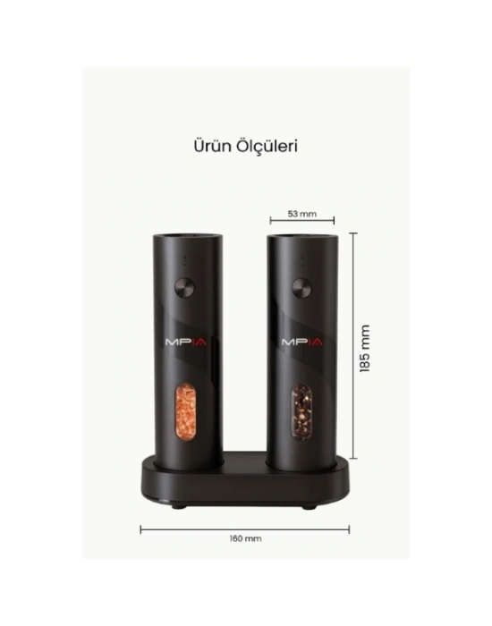 Şarjlı Baharat Öğütücü 100 ml