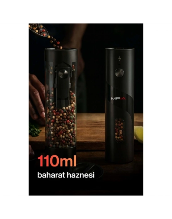 Şarjlı Baharat Öğütücü 100 ml