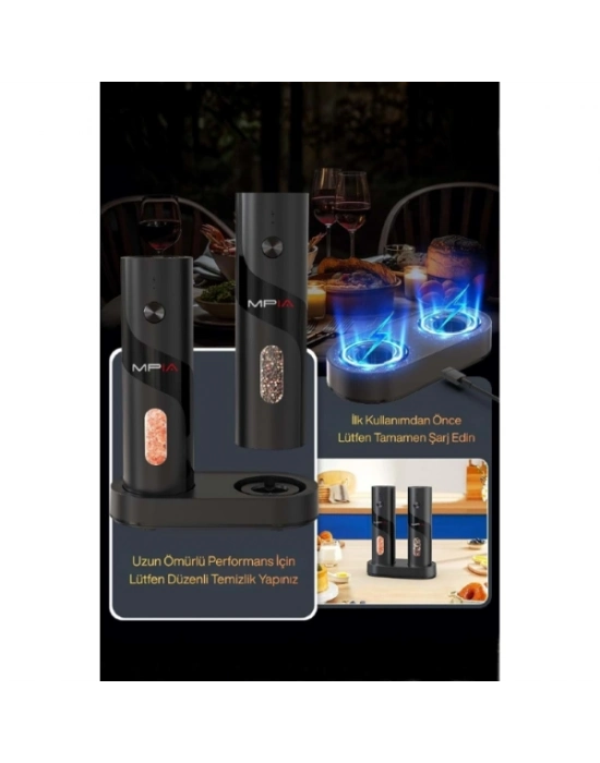 Şarjlı Baharat Öğütücü 100 ml