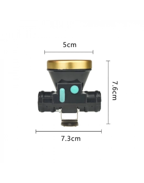 Şarjlı Baret Lambası Osl Led  Wt-065