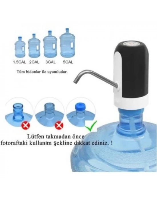 Şarjlı Damacana Su Pompası
