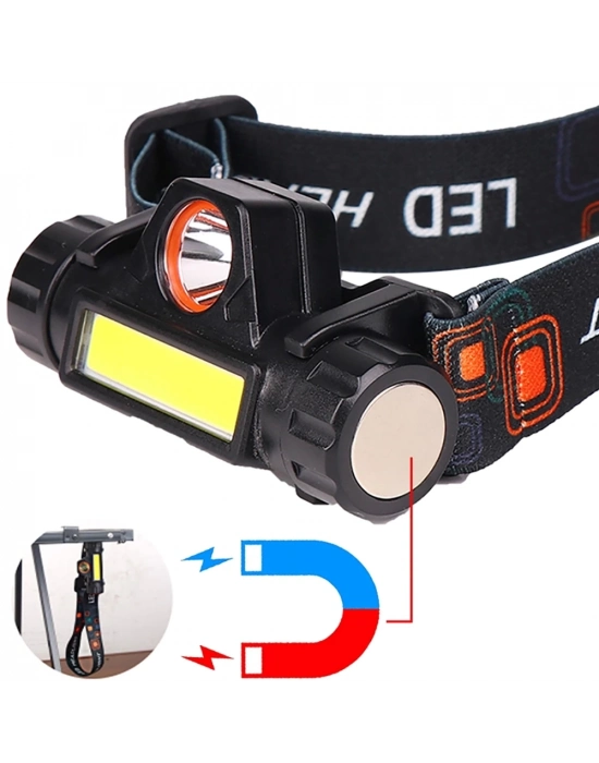 Şarjlı Dayanıklı Balıkçı Kafa Lambası  Wt-056